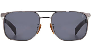 David Beckham DB 7048/S men Ruthenium Pilot Sunglasses