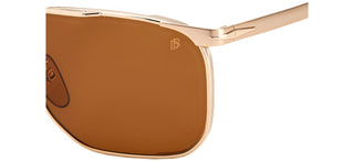 David Beckham DB 7048/S men Rose gold Pilot Sunglasses