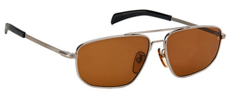 David Beckham DB 7049/G/S men Ruthenium Pilot Sunglasses