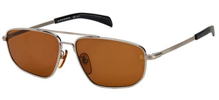 David Beckham DB 7049/G/S men Ruthenium Pilot Sunglasses