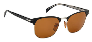 David Beckham DB 7057/F/S men Black Geometric Sunglasses