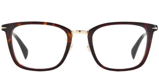 David Beckham DB 7060/F men Havana Geometric Eyeglasses