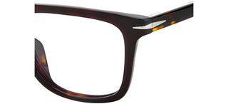 David Beckham DB 7061/F men Havana Squared Eyeglasses