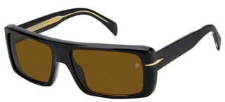 David Beckham DB 7063/S men Black Geometric Sunglasses