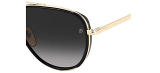 David Beckham DB 7068/G/S men Gold Pilot Sunglasses