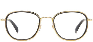 David Beckham DB 7075/G men Grey Geometric Eyeglasses