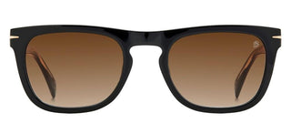 David Beckham DB 7077/S men Black Squared Sunglasses