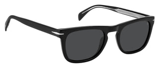 David Beckham DB 7077/S men Black Squared Sunglasses