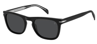 David Beckham DB 7077/S men Black Squared Sunglasses