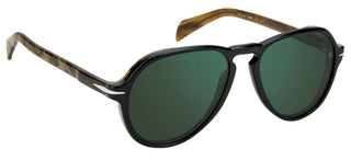 David Beckham DB 7079/S men Black Pilot Sunglasses