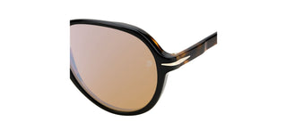 David Beckham DB 7079/S men Black Pilot Sunglasses
