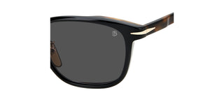 David Beckham DB 7081/F/S men Black Geometric Sunglasses