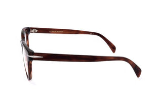 David Beckham Db 7088 Men Brown Geometric Eyeglasses