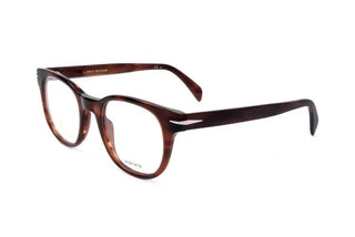 David Beckham Db 7088 Men Brown Geometric Eyeglasses