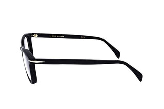 David Beckham Db 7089/f Men Black Geometric Eyeglasses