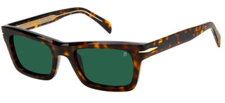 David Beckham DB 7091/S men Havana Geometric Sunglasses