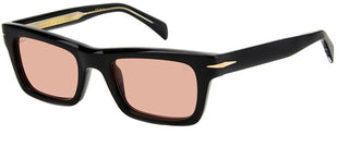 David Beckham DB 7091/S men Black Geometric Sunglasses