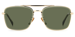 David Beckham DB 7093/G/S men Gold Squared Sunglasses