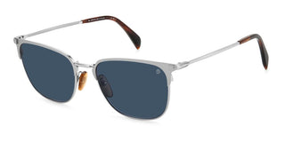 David Beckham DB 7094/G/S men Grey Rectangle Sunglasses