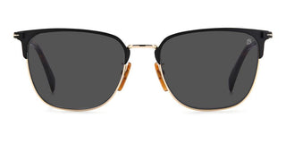 David Beckham DB 7094/G/S men Black Rectangle Sunglasses