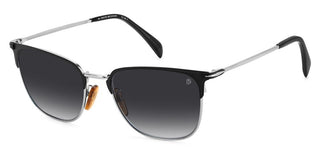 David Beckham DB 7094/G/S men Black Rectangle Sunglasses