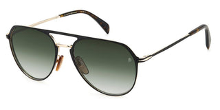 David Beckham DB 7095/G/S men Black Pilot Sunglasses