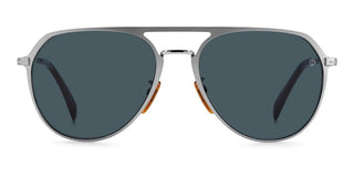 David Beckham DB 7095/G/S men Grey Pilot Sunglasses