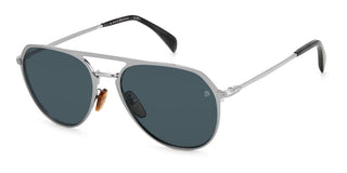 David Beckham DB 7095/G/S men Grey Pilot Sunglasses