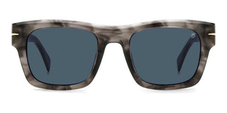 David Beckham DB 7099/S men Grey Squared Sunglasses