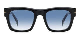 David Beckham DB 7099/S men Black Squared Sunglasses