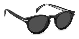 David Beckham DB 7104/CS men Black Squared Sunglasses