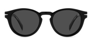 David Beckham DB 7104/CS men Black Squared Sunglasses