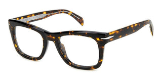 David Beckham DB 7105 men Havana Squared Eyeglasses