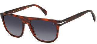 David Beckham DB 7111/S men Havana Squared Sunglasses