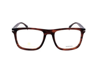 David Beckham Db 7115 Men Brown Squared Eyeglasses
