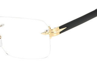 David Beckham DB 7116 men Gold Rectangle Eyeglasses