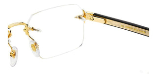 David Beckham DB 7116 men Gold Rectangle Eyeglasses