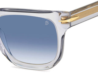 David Beckham Db 7118/s Men Transparent Rectangle Sunglasses