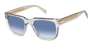 David Beckham Db 7118/s Men Transparent Rectangle Sunglasses