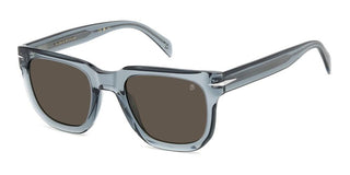 David Beckham Db 7118/s Men Grey Rectangle Sunglasses
