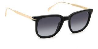 David Beckham Db 7119/s Men Black Rectangle Sunglasses