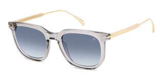 David Beckham Db 7119/s Men Grey Rectangle Sunglasses