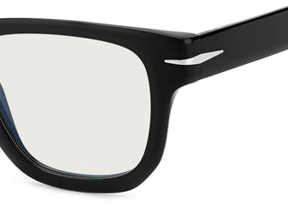 David Beckham Db 7130 Men Black Rectangle Eyeglasses