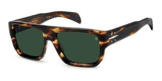 David Beckham Db 7132/s Men Havana Squared Sunglasses