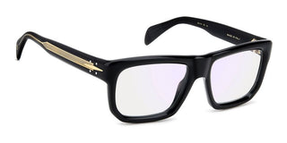 David Beckham Db 7137 Men Black Rectangle Eyeglasses