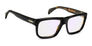 David Beckham Db 7137 Men Black Rectangle Eyeglasses