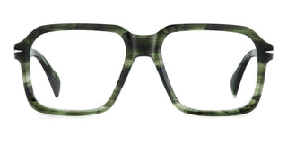 David Beckham Db 7139 Men Green Squared Eyeglasses