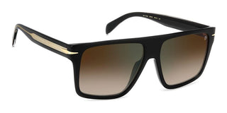 David Beckham Db 7149/s Men Black Squared Sunglasses
