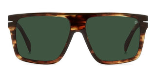 David Beckham Db 7149/s Men Havana Squared Sunglasses