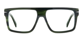 David Beckham DB 7154 men Green Squared Eyeglasses